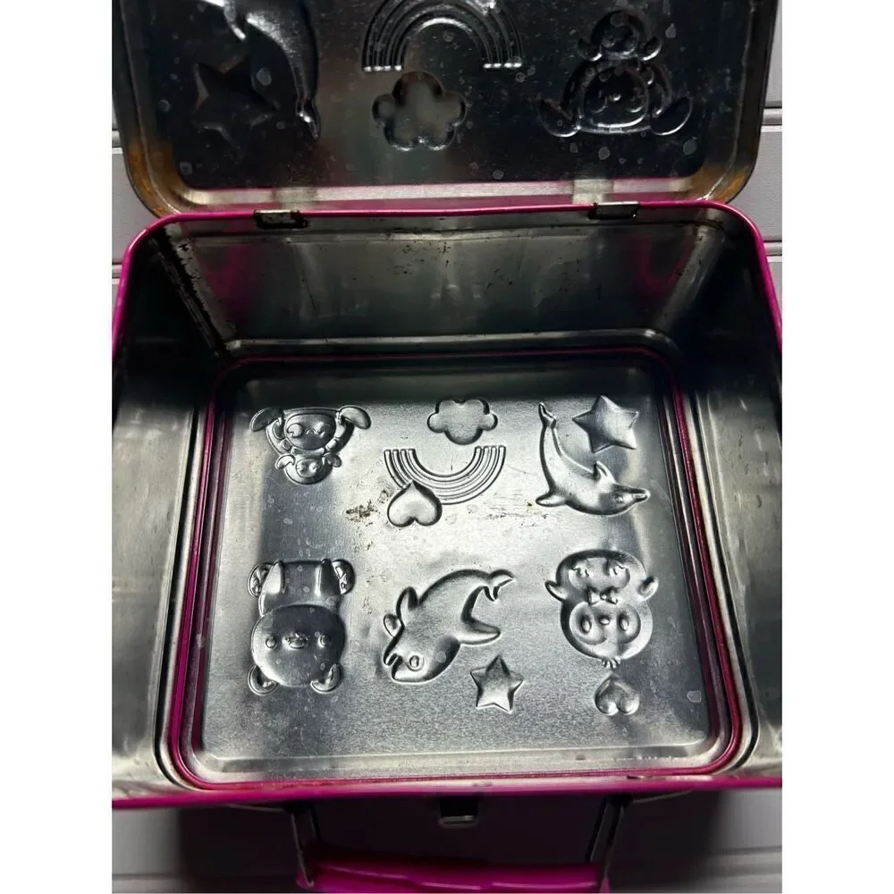 Seaworld Loungefly Metal Lunch Box Whale Rainbow Dolphin